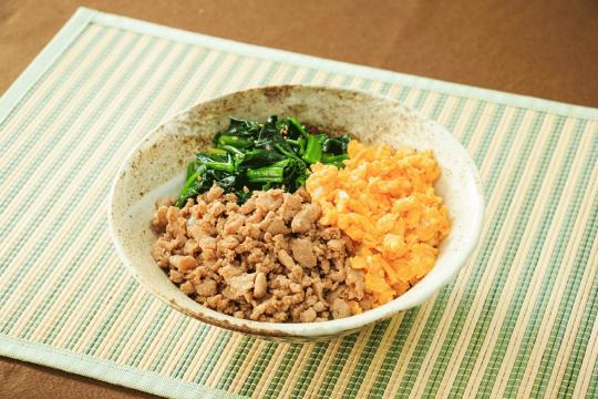 ねぎとろで作る！三色丼