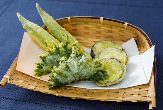 🌻お盆料理🌻
すり身と夏野菜の天ぷら