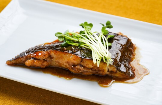 カレイのバターしょうゆ焼き