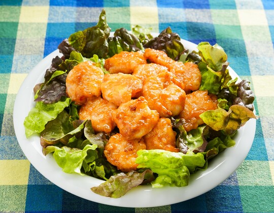 揚げないエビマヨ