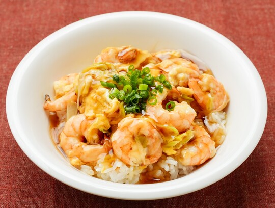 えび玉あんかけ丼
